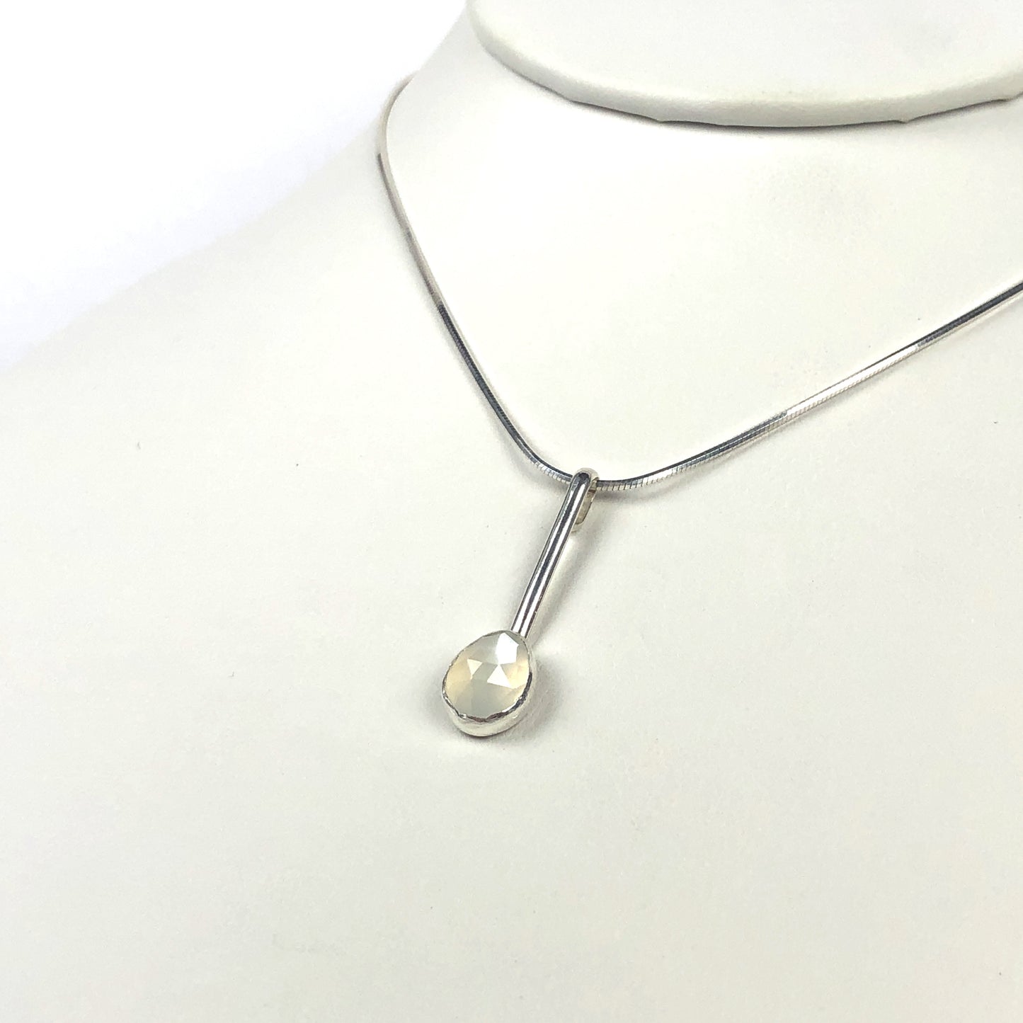 Moonstone Drop Pendant