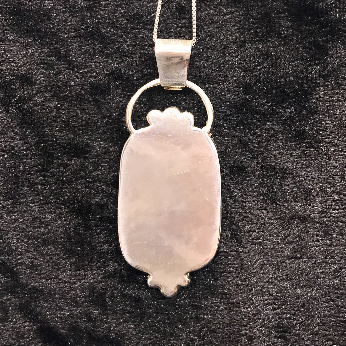 Lapis Lazuli Rectangle Pendant