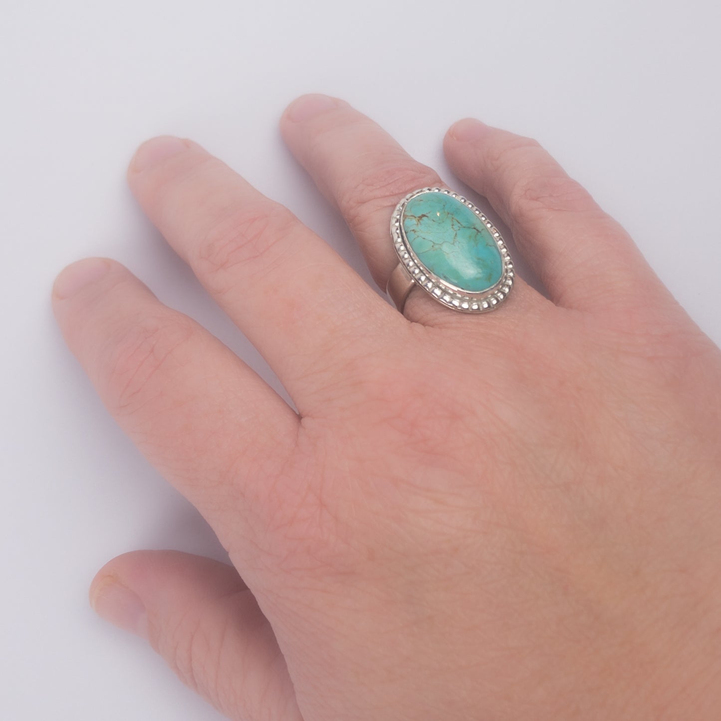 Turquoise Oval Ring