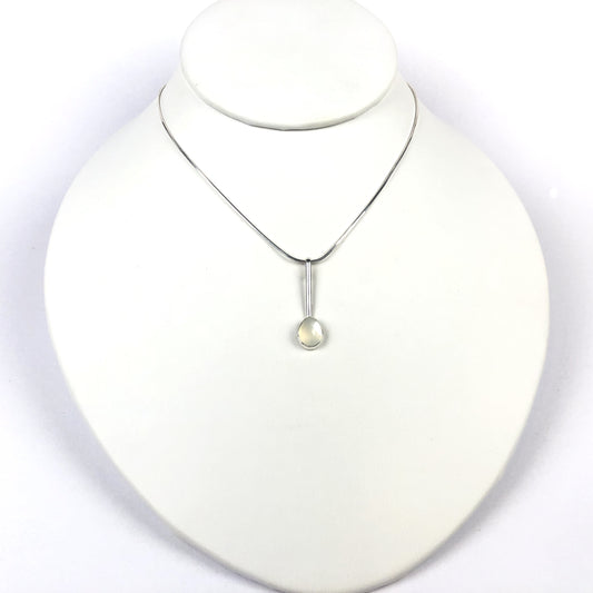 Moonstone Drop Pendant