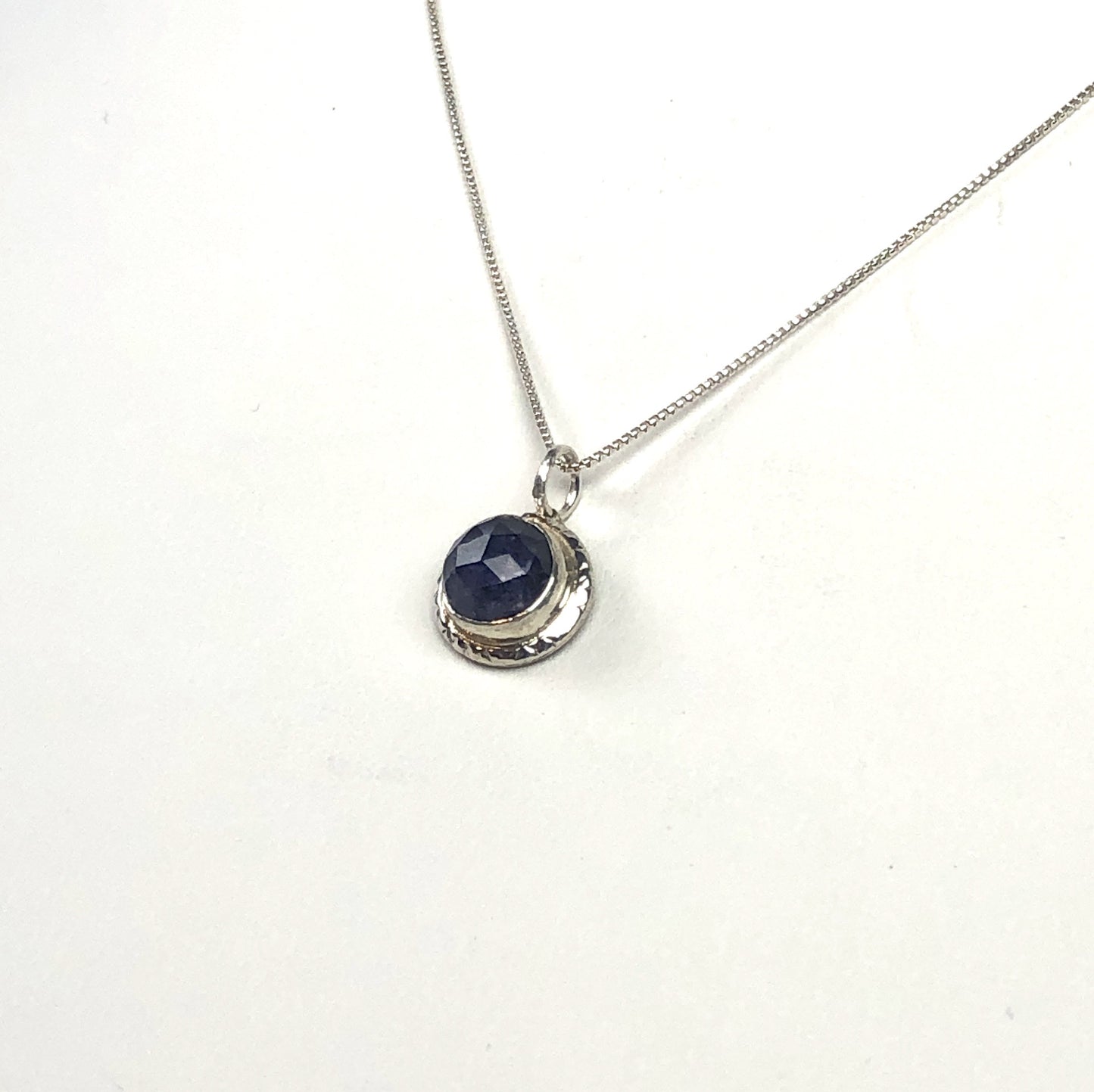 Iolite Sparkle Pendant