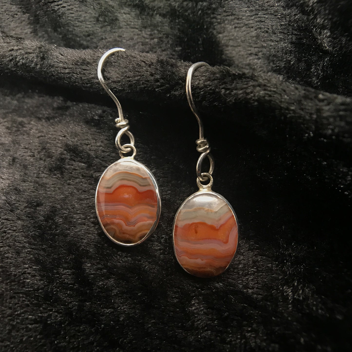 Lake Superior Agate Earrings